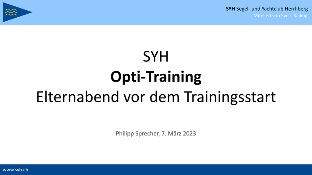 Opti-Info-Event für die Eltern, 07.03.2023