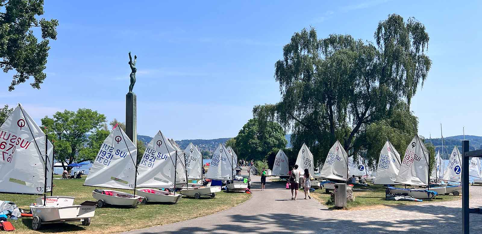 Opti-Regatta beim Saffa-Inseli vom 17.-18. Juni 2023