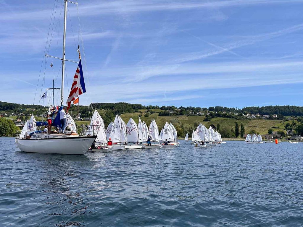 Opti-Regatta in Stäfa vom 25.-26. Mai 2024